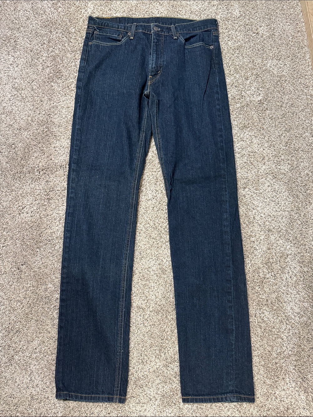 Levi's Men's Indigo Straight Jeans